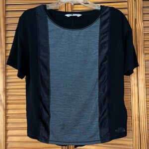 The North‎ Face Flash Dry Black Gray Short Sleeve Small  Shirt